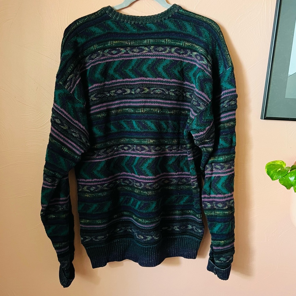 Coogi style vintage sweater